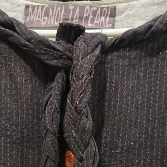 Magnolia Pearl Charcoal Pinstripe Jacket - Picture 5 of 16